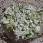 Salat s perepelinyimi yaytsami 150x150 Салат с перепелиными яйцами