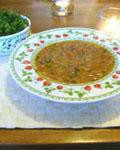 Sup s zelenyu i orehami Суп с зеленью и орехами