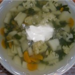 Sup iz zelenogo goroshka i tsvetnoy kapustyi 150x150 Суп из зеленого горошка и цветной капусты