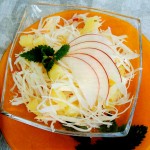 Interesnyiy fruktovo ovoshhnoy salat iz ananasa kapustyi i yabloka 150x150 Интересный фруктово овощной салат из ананаса, капусты и яблока