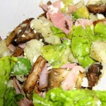 Salat Gurman s gribami i okorokom 150x150 Салат Гурман с грибами и окороком