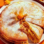 Pirog blinnyiy s apelsinovoy nachinkoy i orehami 150x150 Пирог блинный с апельсиновой начинкой и орехами