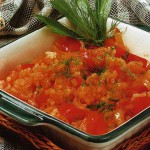 Otvarnoy ris tushennyiy s pomidorami 150x150 Отварной рис, тушенный с помидорами