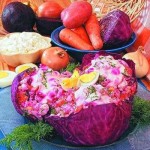 Salat Alyie parusa iz krasnokochannoy kapustyi 150x150 Салат Алые паруса из краснокочанной капусты