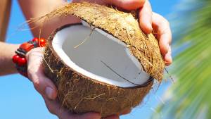 Kak otkryit kokos pravilno i legko Как открыть кокос правильно и легко