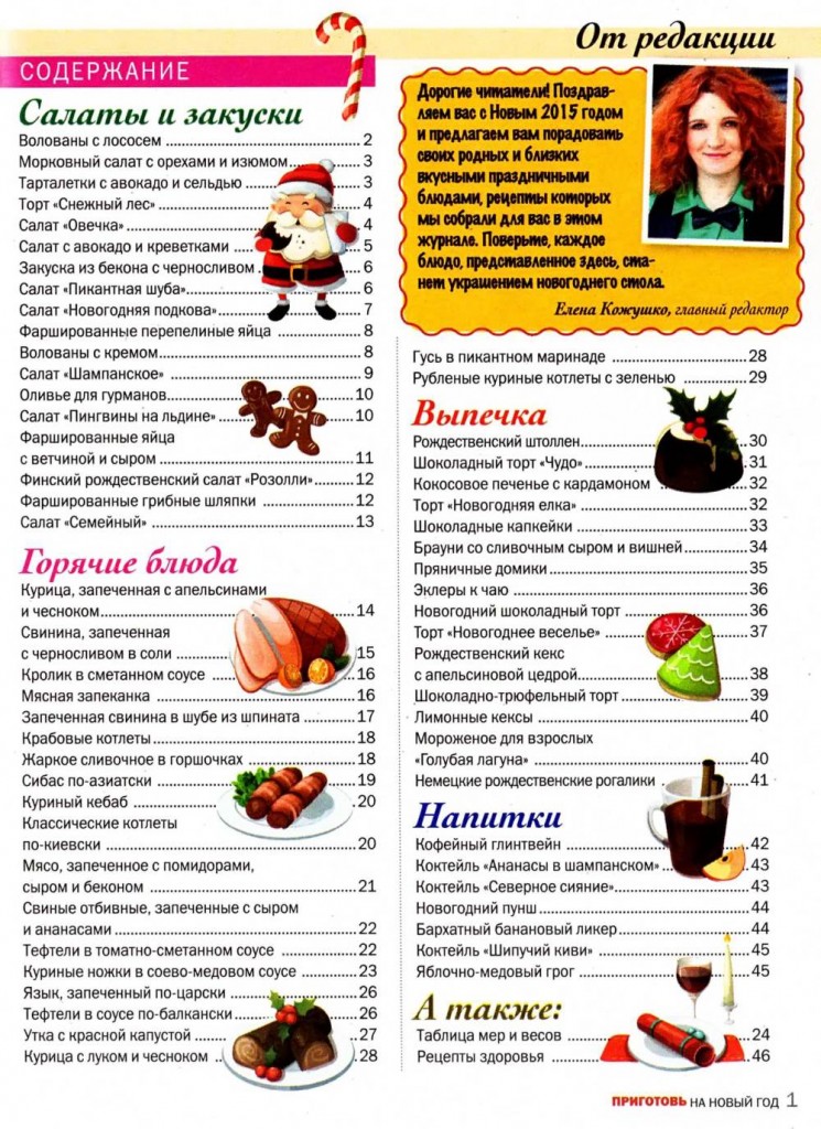Prigotov    1 2015 goda spetsvyipusk sod 745x1024 Любимый кулинарно информационный журнал «Приготовь №1 2015. Спецвыпуск»