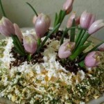 Novogodniy chudo salat Skazka Dvenadtsat mesyatsev 150x150 Салат с ветчиной слоями «Орхидея» 