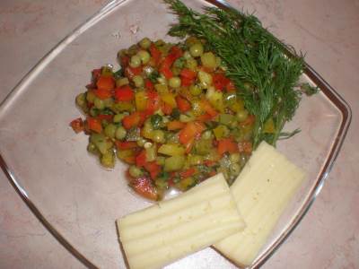 Ovoshhnoy salat   Biser   Овощной салат «Бисер»