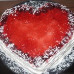 Tort   Lyubyashhee serdtse   150x150 Торт желейно бисквитный « Нежность страсти»